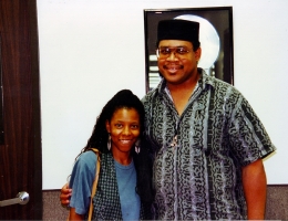 Patrice Rushen & Henry Soleh Brewer Before Our Keyboard Clinic 1998