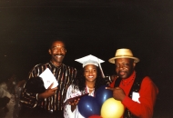 Fred White, Angel & Louis Satterfield @ Angel's Graduation 